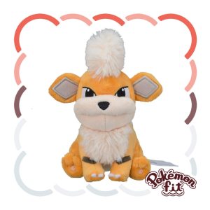 058 - Peluche Pokemon Fit Growlithe