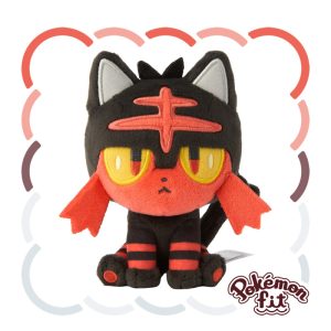 725 - Peluche Pokemon Fit Litten