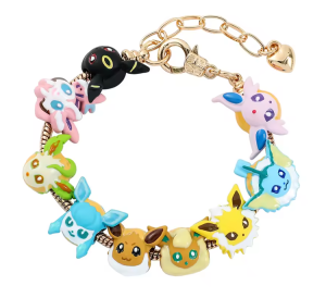 Pulsera Pokémon Eevee y Evoluciones – Accesorio Kawaii Ajustable
