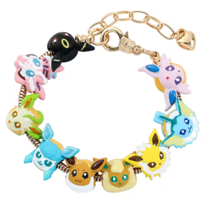 Pulsera Pokémon Eevee y Evoluciones – Accesorio Kawaii Ajustable