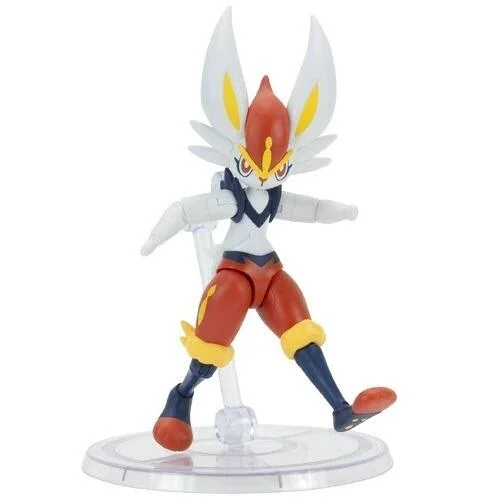 Cinderace Pokémon Select Serie 2 – Figura Coleccionable 6” Oficial Jazwares