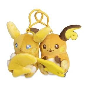 026 - Llavero de Raichu & Raichu de Alola